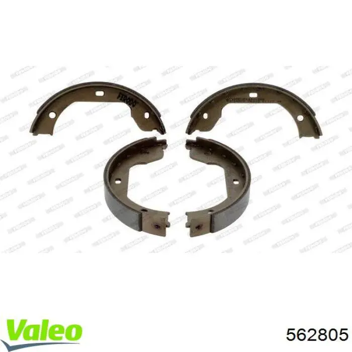 Juego de zapatas de frenos, freno de estacionamiento BMW 5 E39