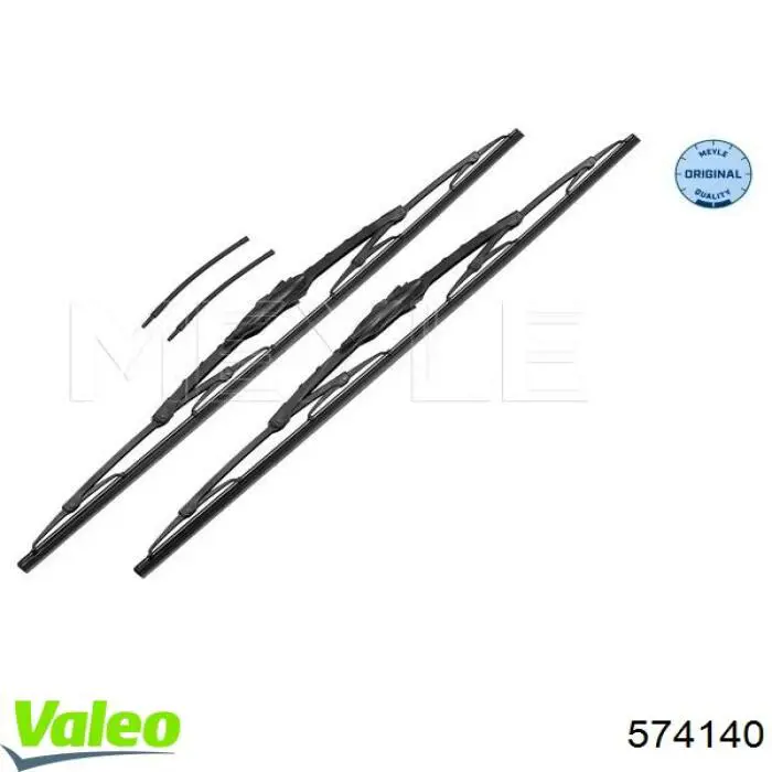 Escobilla del limpiaparabrisas del lado del conductor 574140 VALEO