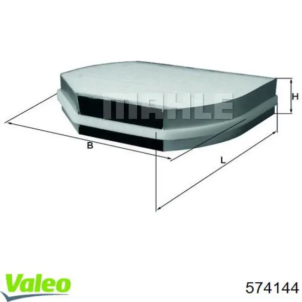 574144 VALEO Escobillas Limpiaparabrisas delanteras