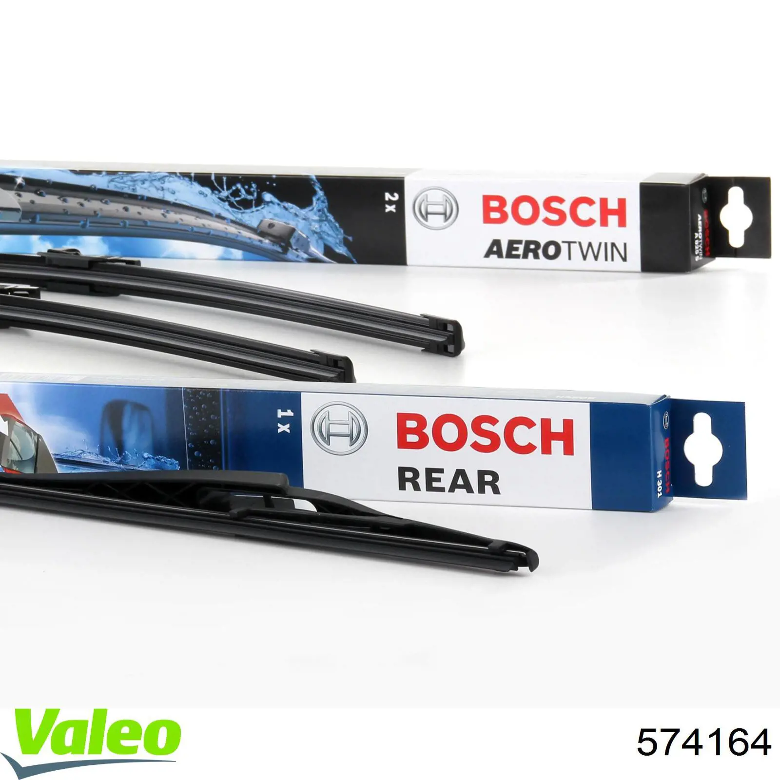 Comprar 574164 VALEO Limpiaparabrisas traseros