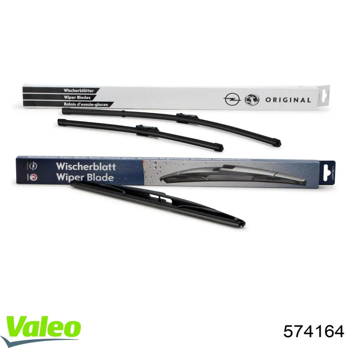 WBR700200 Open Parts Limpiaparabrisas trasero