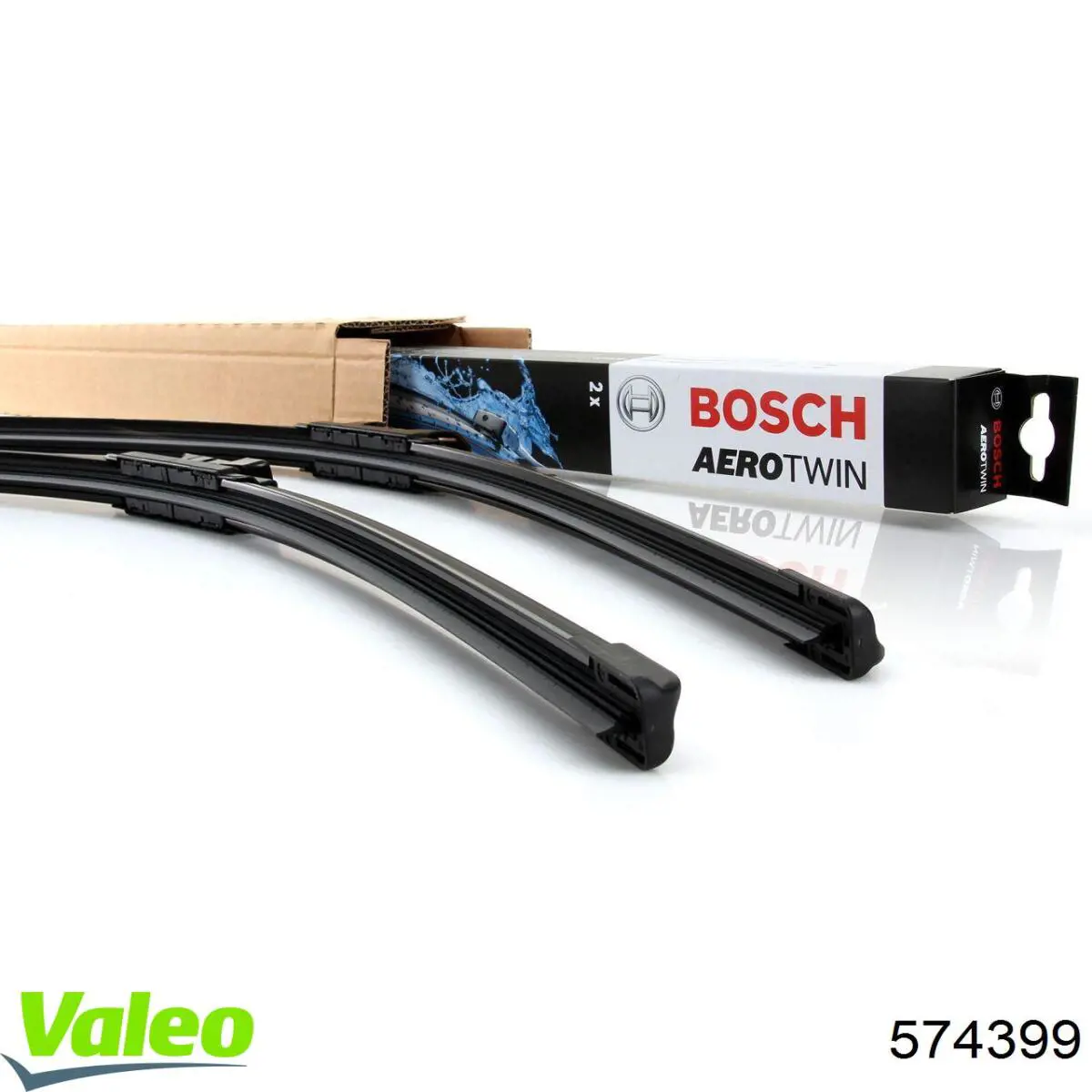 Limpiaparabrisas delanteras 61612455440 BMW