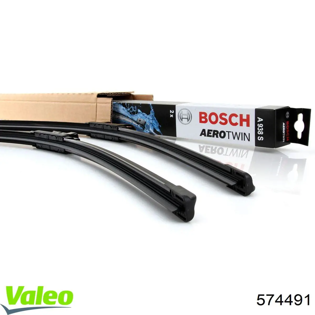 Escobillas de limpiaparabrisas delanteras Mercedes A2048200745