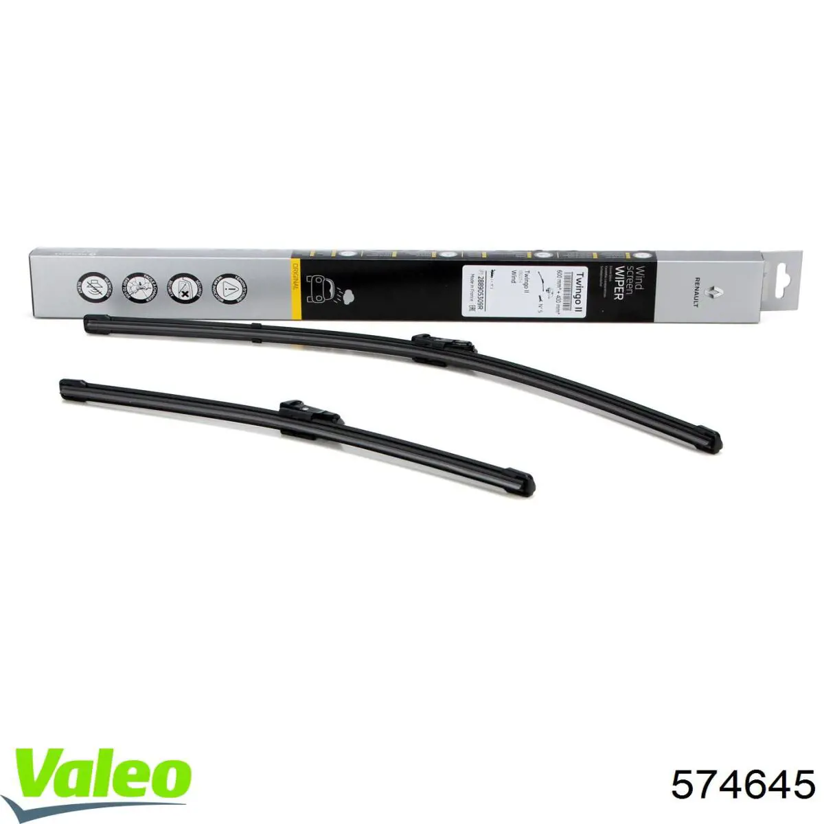 1537086 Ford Escobillas Limpiaparabrisas delanteras