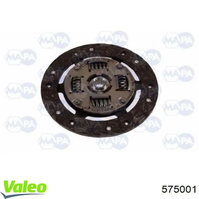 Limpiaparabrisas delantera copiloto VALEO 575001