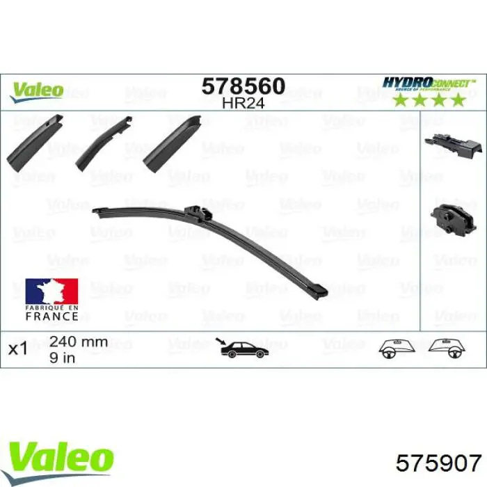 Comprar 5K1955426 VAG Escobilla del limpiaparabrisas del lado del pasajero