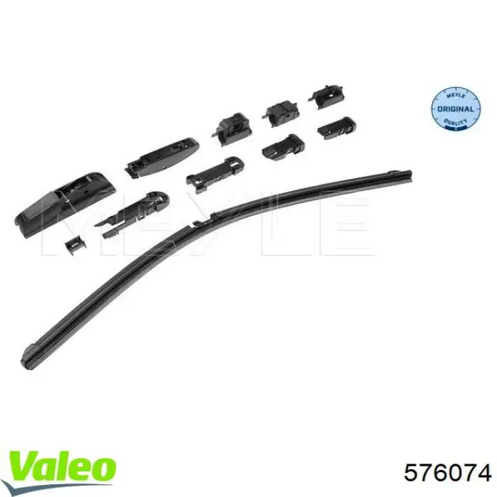 Escobilla del limpiaparabrisas del lado del pasajero VALEO 576074 precio, desde 10,61 EUR