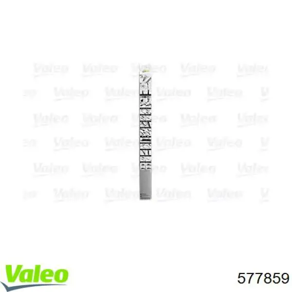 Escobilla del limpiaparabrisas del lado del conductor V990002 VEMO/Vaico
