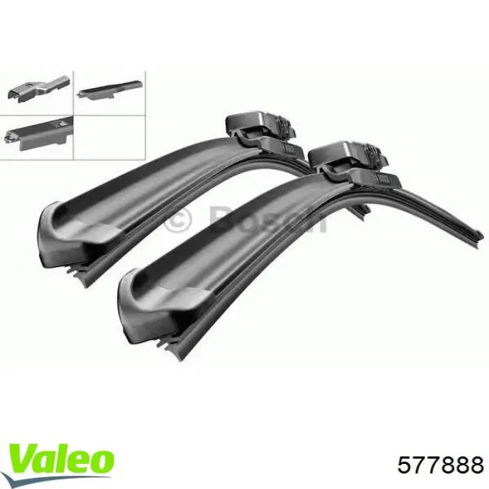 Escobillas de limpiaparabrisas delanteras Ford 1879416