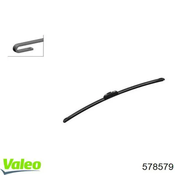 Escobilla del limpiaparabrisas del lado del conductor VALEO 578579 precio, desde 12,23 EUR