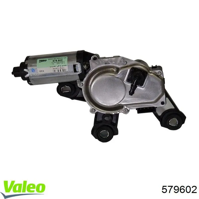Comprar 579602 VALEO Motor limpiaparabrisas, trasera