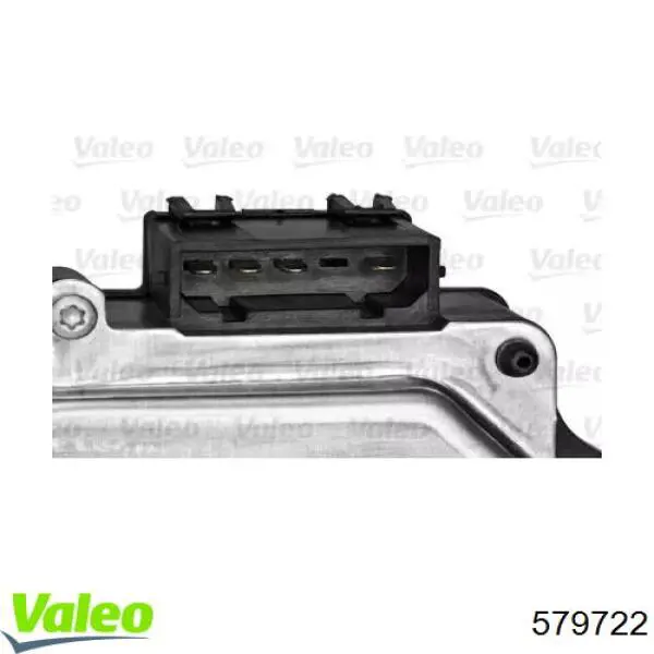 Comprar 579722 VALEO Motor limpiaparabrisas, trasera