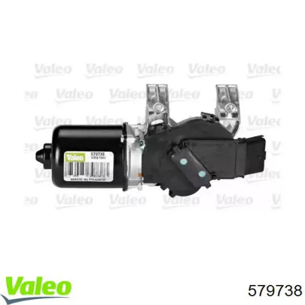 Motor del limpiaparabrisas VALEO 579738