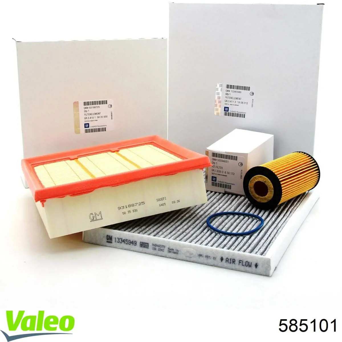 Filtro de aire 585101 VALEO