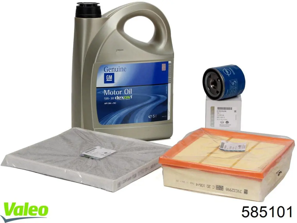 El filtro de aire VALEO 585101 precio, desde 9,92 EUR