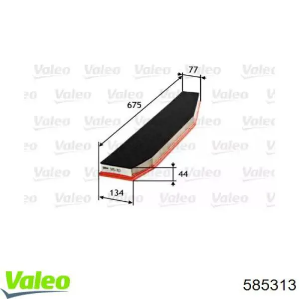 585313 VALEO filtro de aire