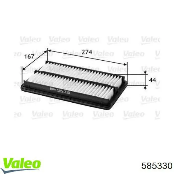 585330 VALEO filtro de aire