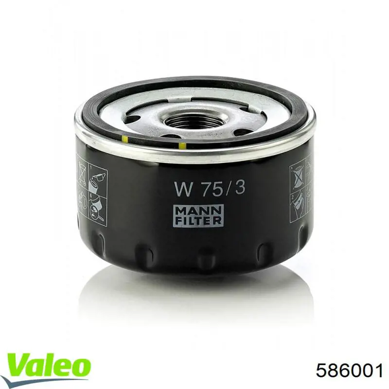 Filtro de aceite Renault Megane 1 LA0, LA1