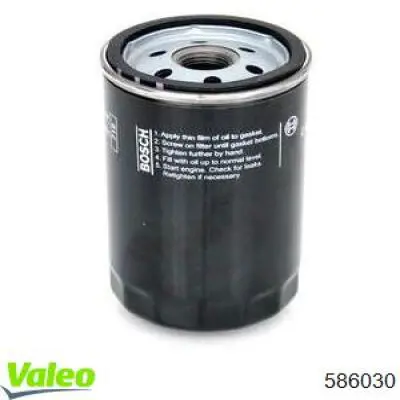 586030 VALEO filtro de aceite