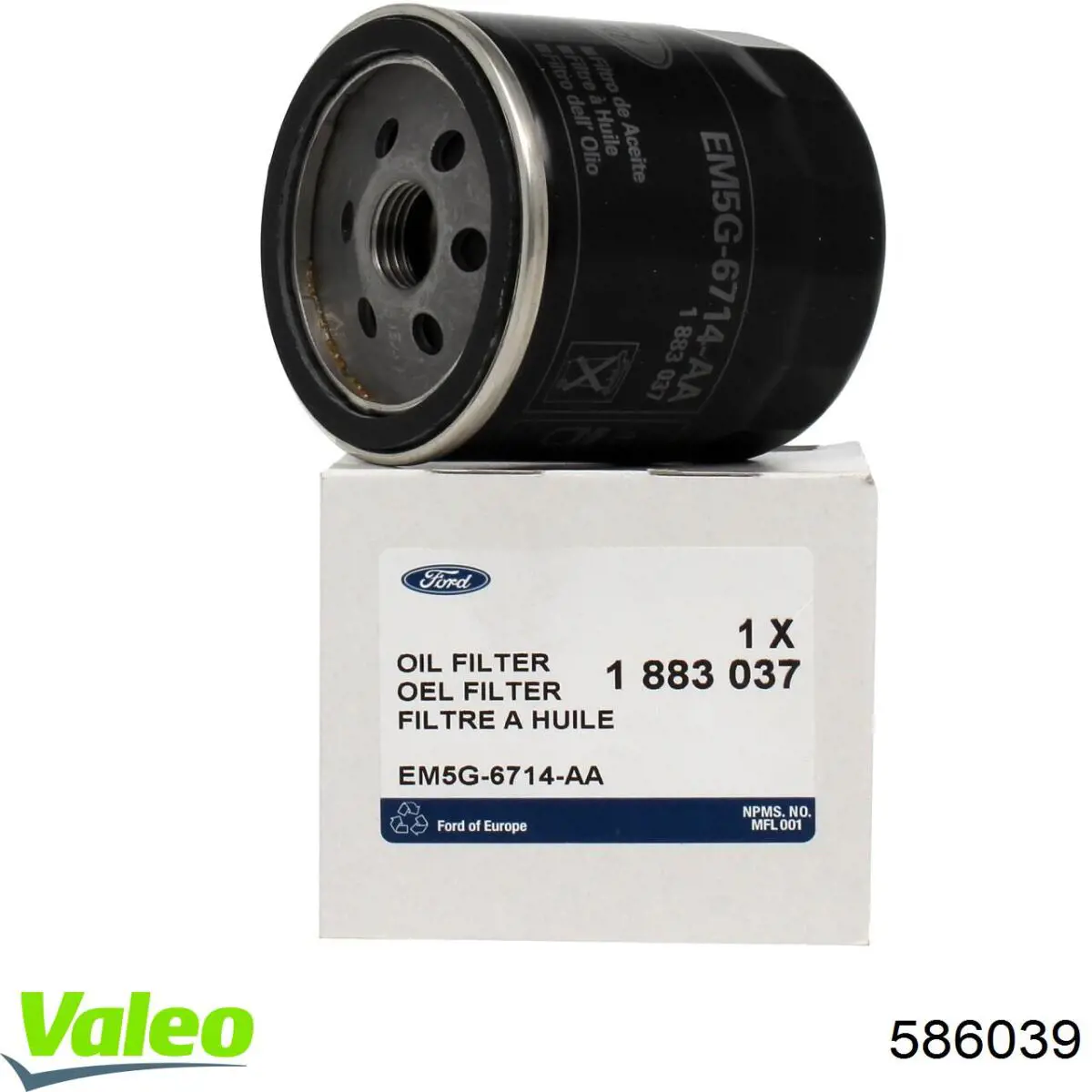 Filtro de aceite Nissan Sunny 3 N14