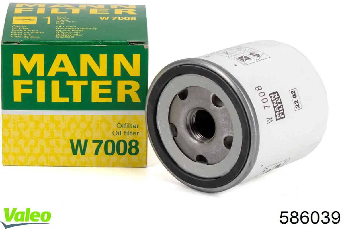 Filtro de aceite Nissan Sunny 3 N14