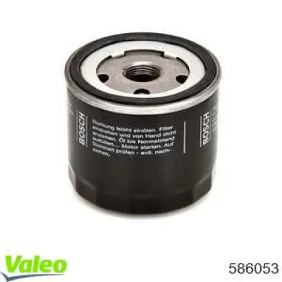 586053 VALEO filtro de aceite