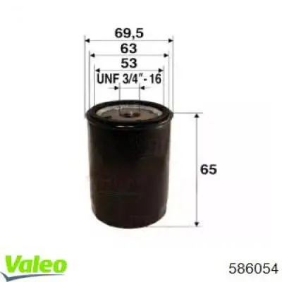 586054 VALEO filtro de aceite