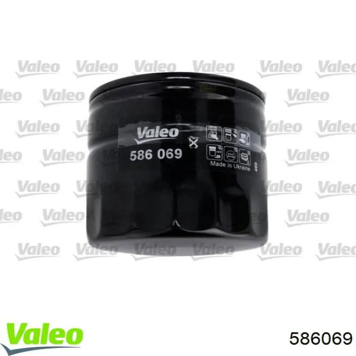586069 VALEO filtro de aceite