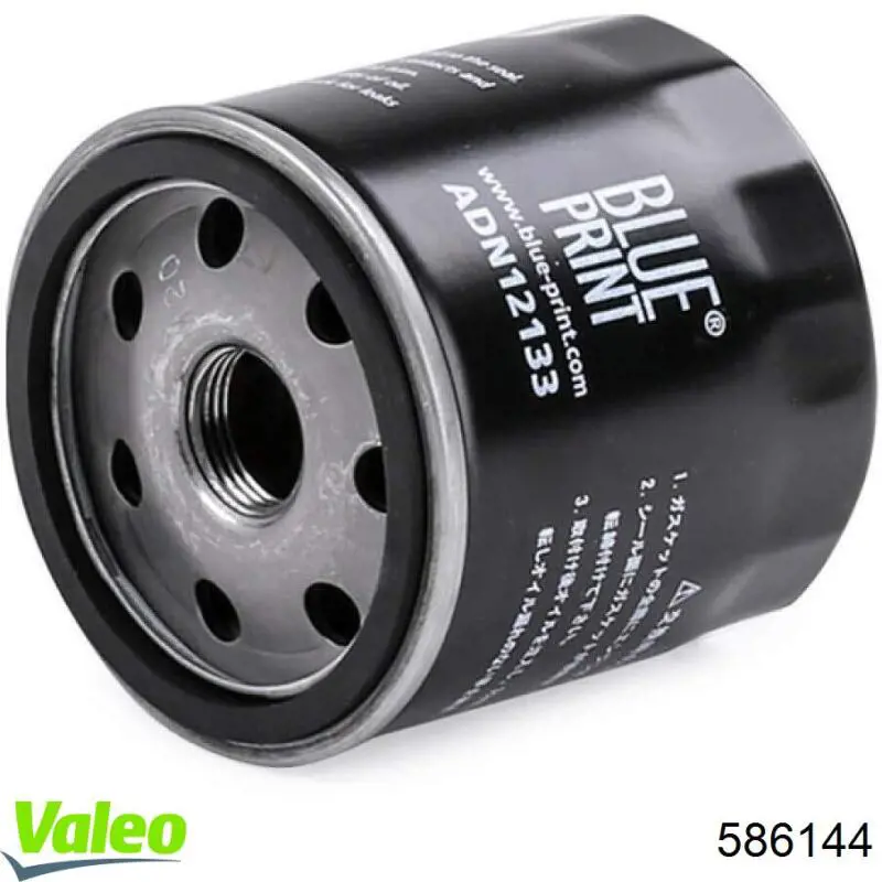 586144 VALEO Filtro aceite