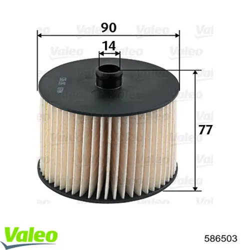 Filtro de aceite 586503 VALEO