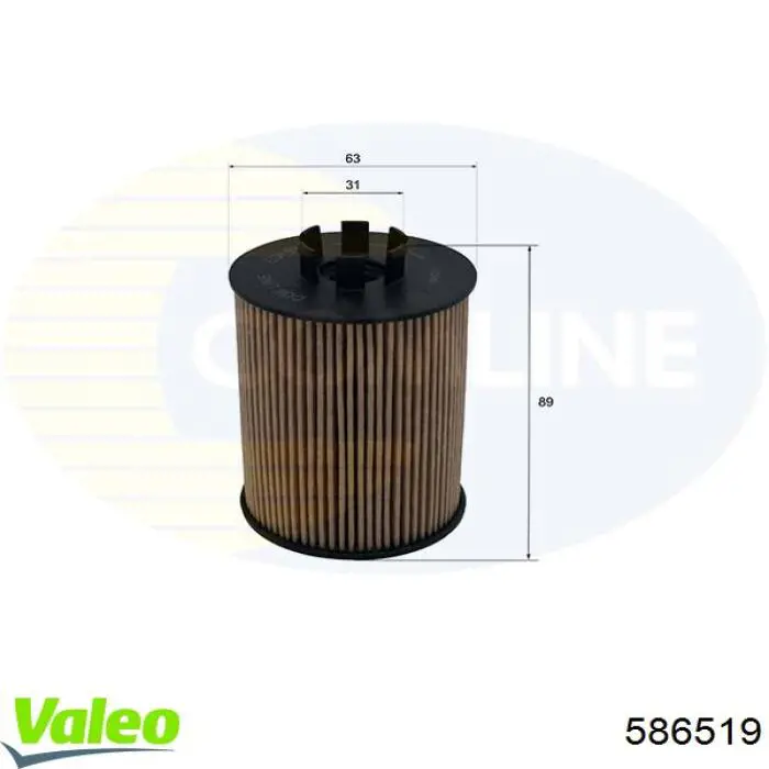586519 VALEO Filtro aceite