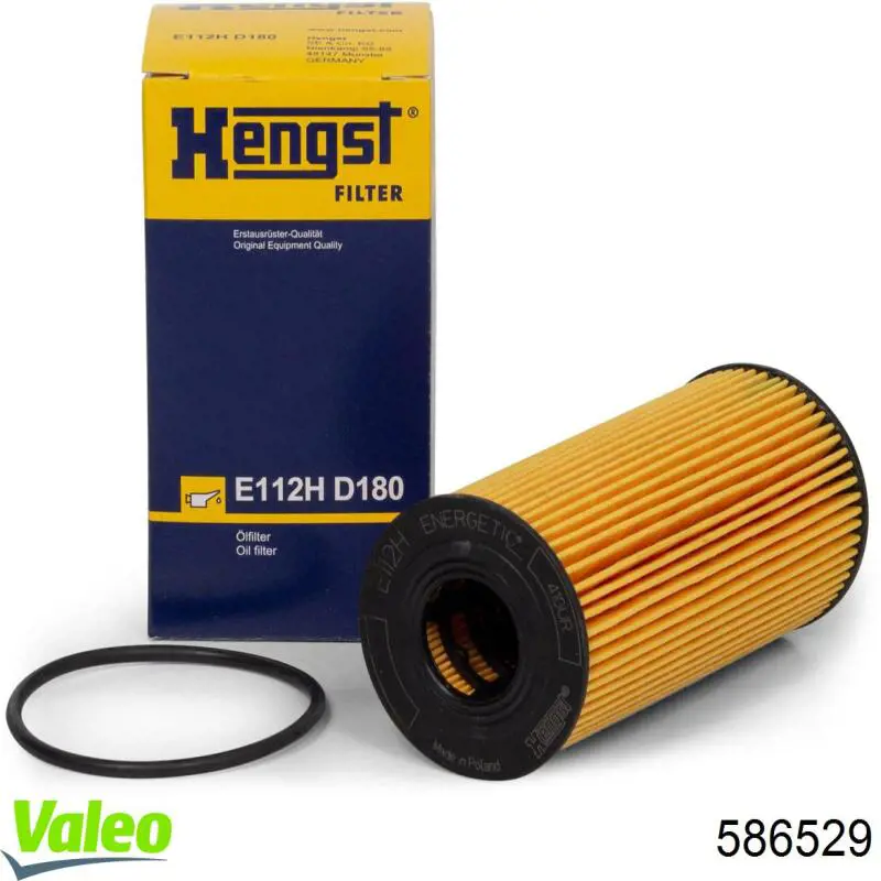 Comprar 586529 VALEO Filtros de aceite