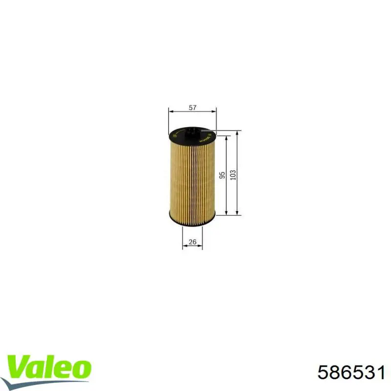 Filtro de aceite Opel Zafira P12