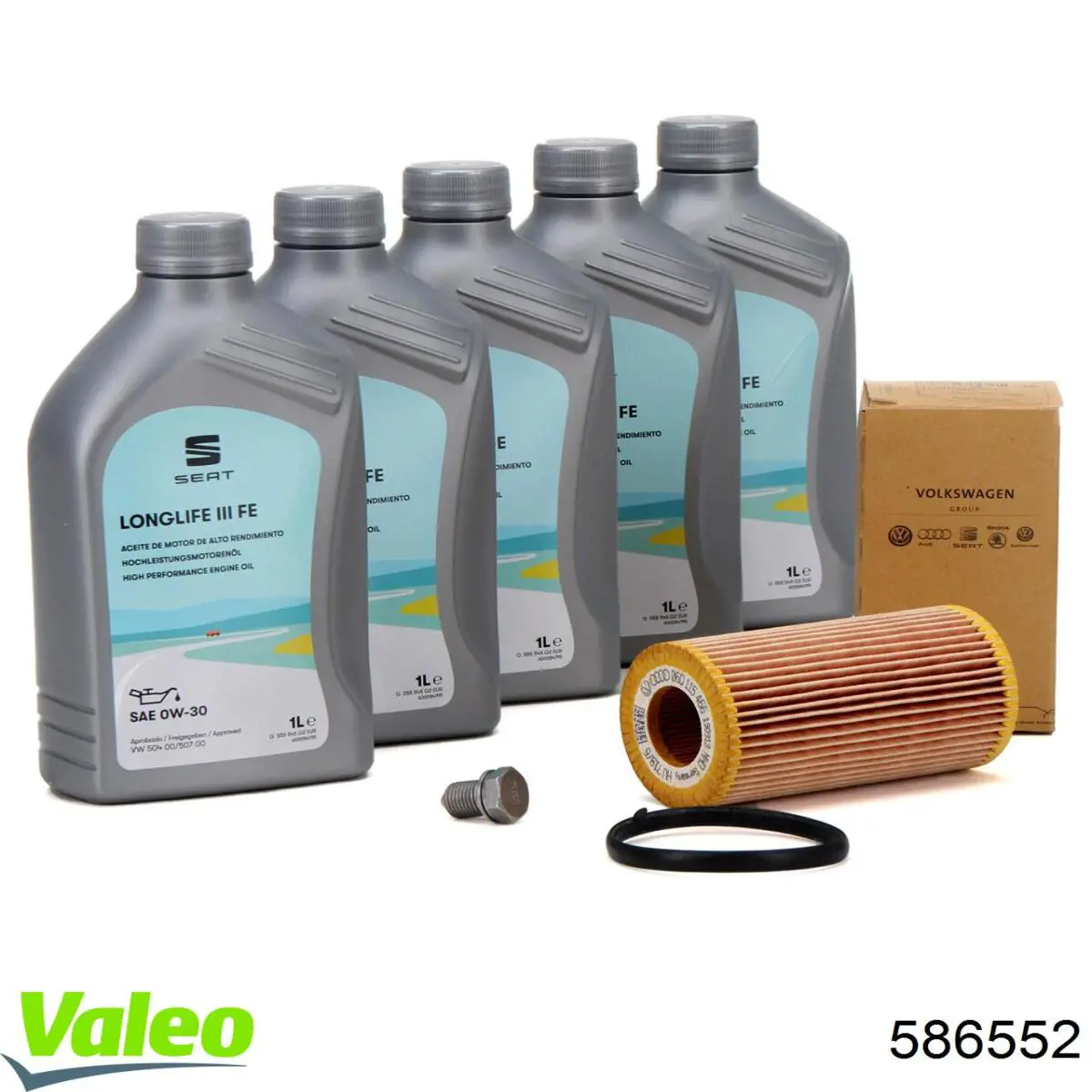 Filtro de aceite motor VALEO 586552