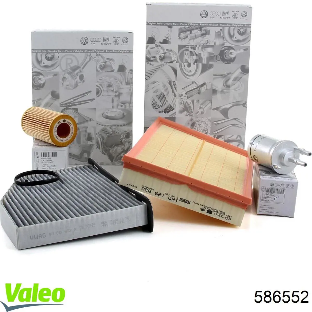 Comprar 586552 VALEO Filtros de aceite
