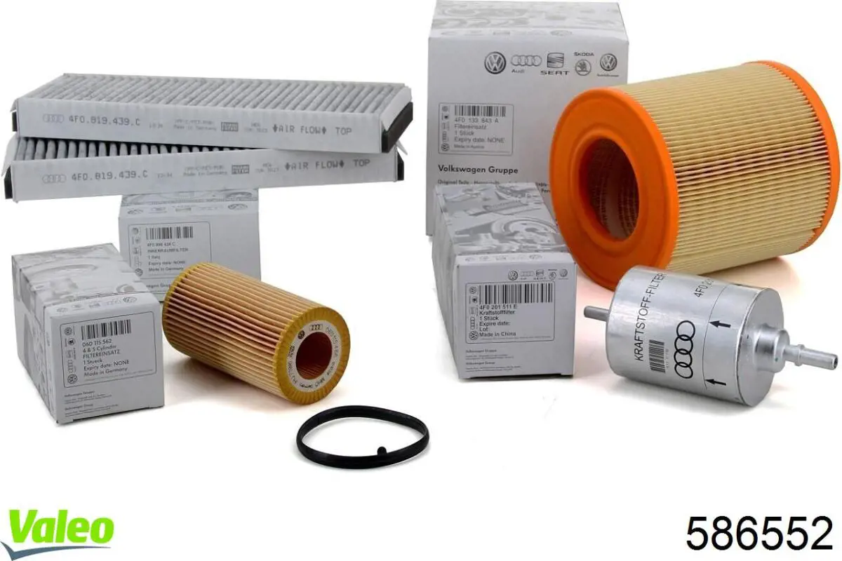 Filtro de aceite 586552 VALEO
