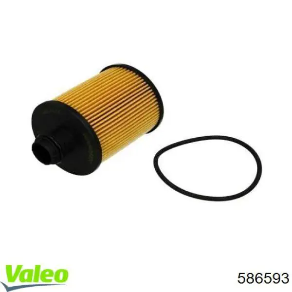 586593 VALEO filtro de aceite