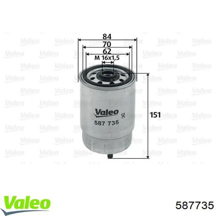 Filtro combustible KIA Optima 4 JF