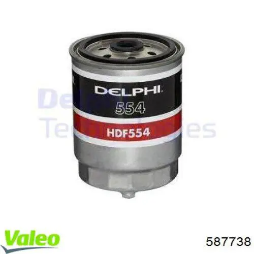 Filtro de gasoil VALEO 587738