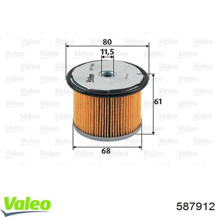 Comprar C202 Vasco Filters Filtro diesel