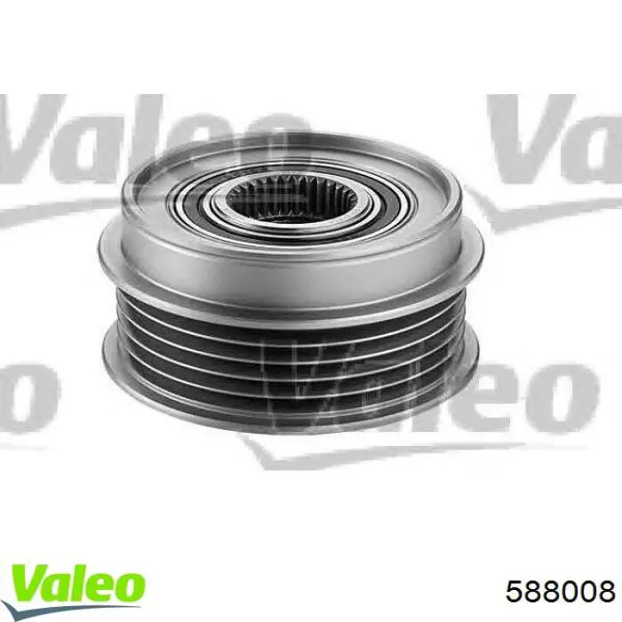 Polea del alternador 028903119Q VAG