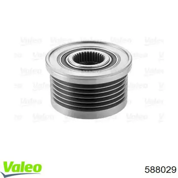 Polea de alternador VALEO 588029