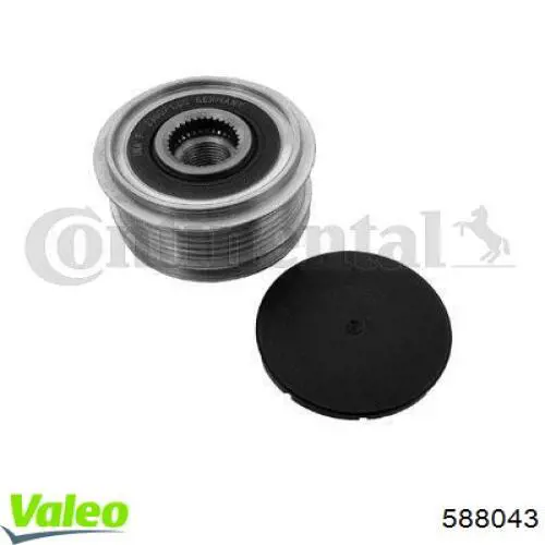 Polea de alternador VALEO 588043