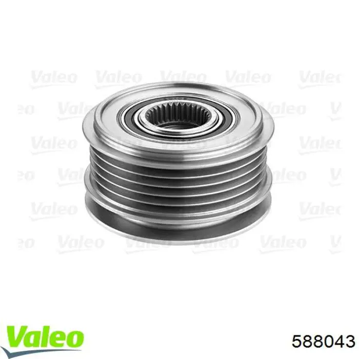 Polea rueda libre VALEO 588043 precio, desde 41,91 EUR