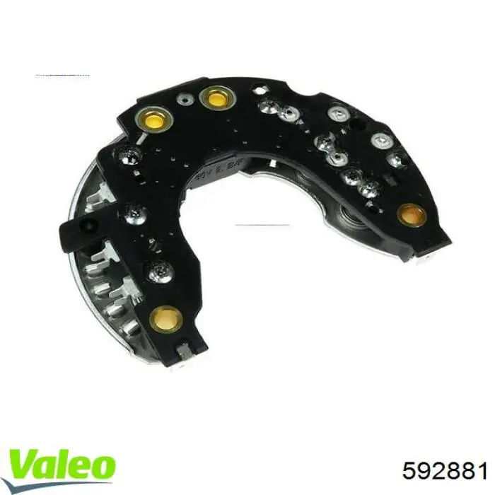 592881 VALEO alternador diodo puente rectificador