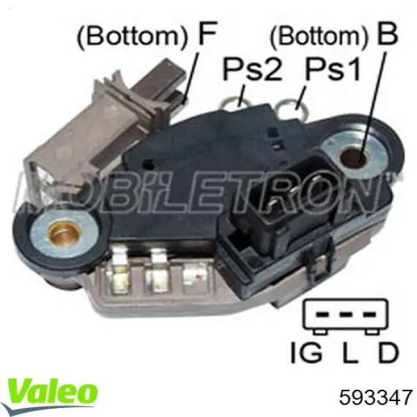 Regulador De Rele Del Generador (Rele De Carga) Land Rover Range Rover 3 L322