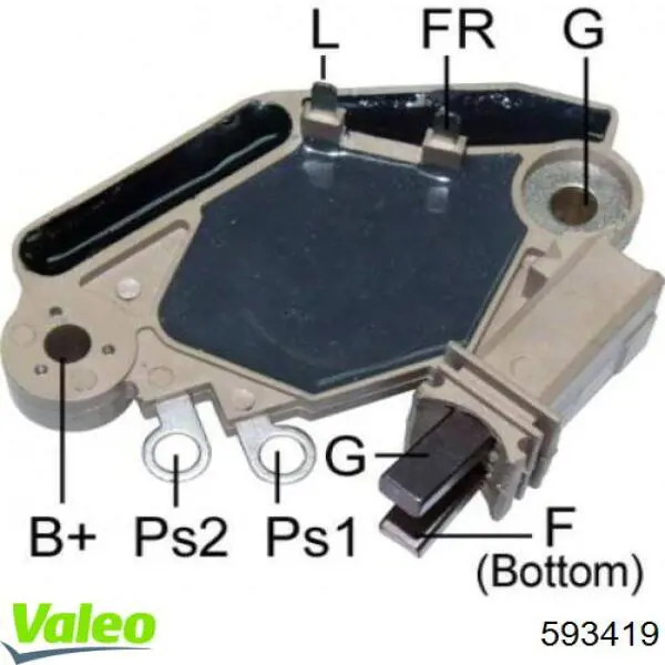 593419 VALEO Regulador alternador