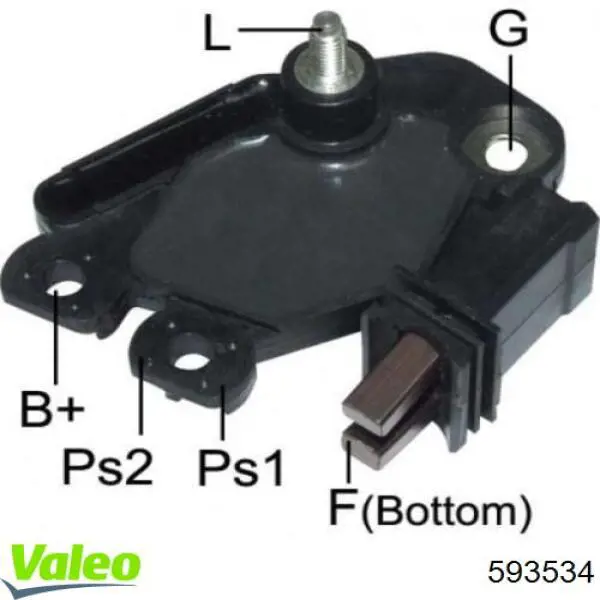 Comprar 593534 VALEO Regulador del alternador