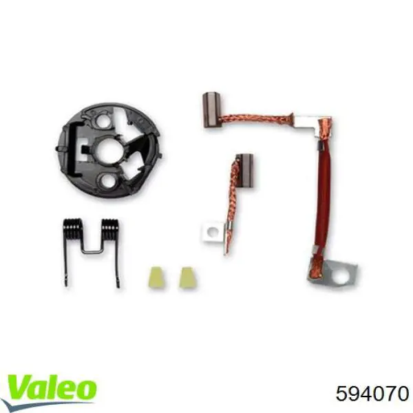 594070 VALEO Soporte de cepillo de motor de arranque 