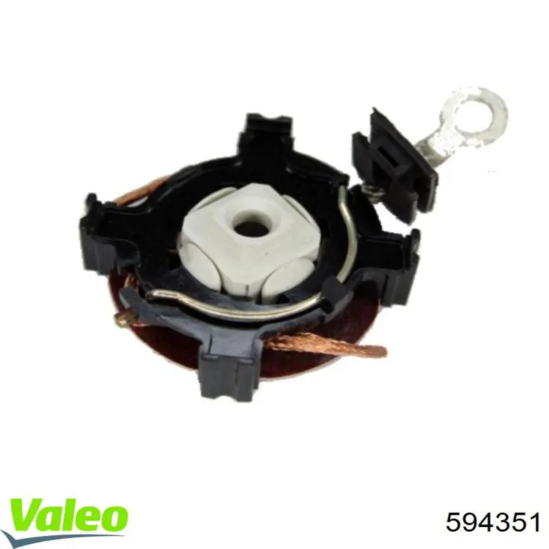 Comprar 594351 VALEO Portaescobillas motor de arranque